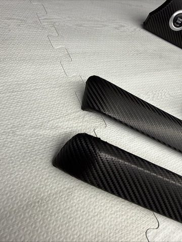 08-13 BMW E92 E93 M3 Interior Trim Set Carbon Leather Carbon Fiber Wrapped