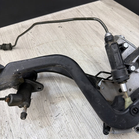 01-06 BMW E46 M3 OEM Clutch and Brake Pedal Assembly + Pedal Covers