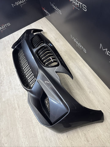 (PICKUP ONLY) 15-18 OEM BMW F87 M2 Non Comp Front Bumper Cover Mineral Grey