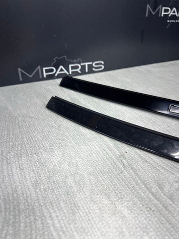 Genuine 15-20 BMW M4 GTS F82 CS Coupe Roof Rails Trims Mouldings 51138061449