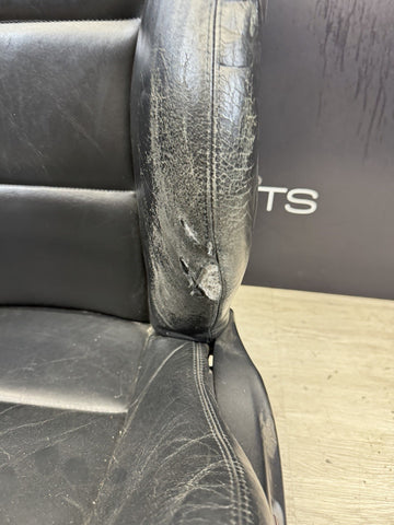 01-06 BMW E46 M3 Coupe Interior Front Seats Black heated Powered *Notes*