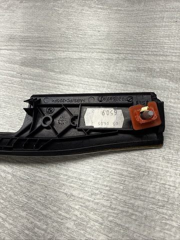 01-06 BMW E46 M3 Interior Left Driver Dash Vent Trim Brushed Aluminum