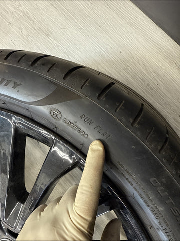 BMW 19-24 G07 X7 20x10.5 22” Rear Rim Wheel OEM 6885463 Gloss Black