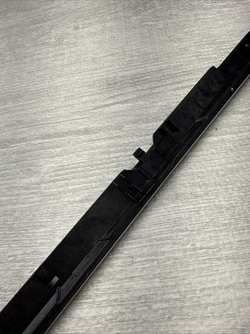 01-06 BMW E46 M3 Interior Upper Radio Dash Vent Trim Brushed Aluminum