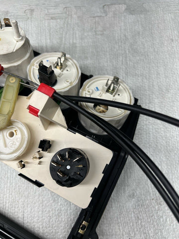 98-02 BMW Z3 M Z3M Trim Center Console Gauge Climate Controls Black 51162491387