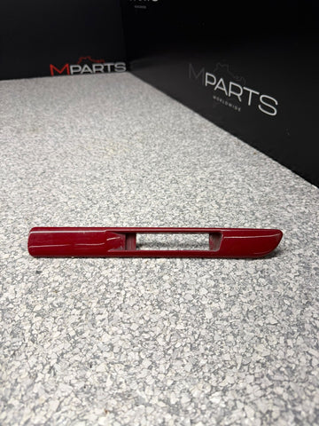 01-06 BMW E46 M3 Right Passenger Fender Moulding Strip Red 2694720