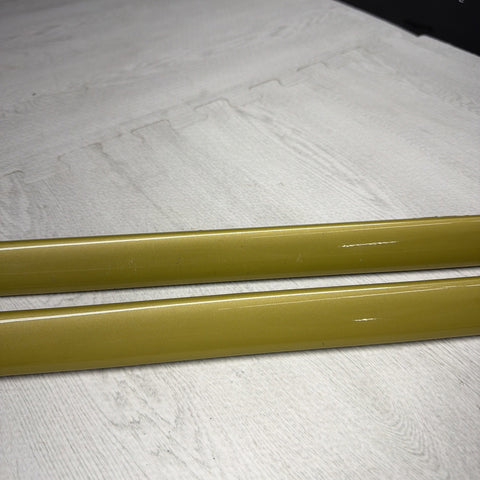 BMW E46 M3 01-06 Rear Left & Right Exterior Trim Molding Set Phoenix Yellow OEM