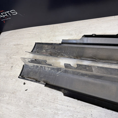 08-13 BMW E92 E93 M3 OEM Right Left Passenger Side Skirt Rocker Panels Black