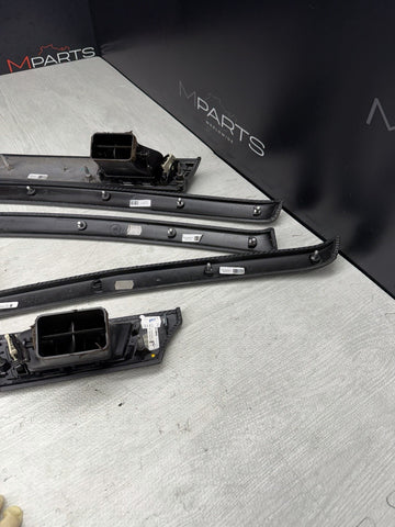 08-13 BMW E92 E93 M3 Interior Trim Set Carbon Leather OEM Genuine *Notes*