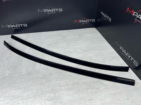BMW 19-24 M850i 840i M8 G15 ROOF RAILS SIDE DRIP MOLDINGS TRIMS OEM
