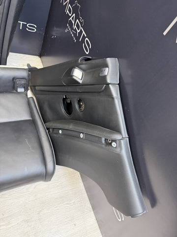 08-13 BMW E92 M3 Coupe Original Novillo Black Interior Seats Complete Heated