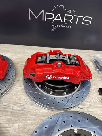 08-13 BMW E90 E92 E93 M3 BREMBO Big Brake Kit Calipers Rotors Set NEW Plug Play