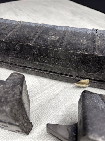 02-06 BMW E46 M3 Front Bumper Rebar Styro Foam Support Complete / Separated