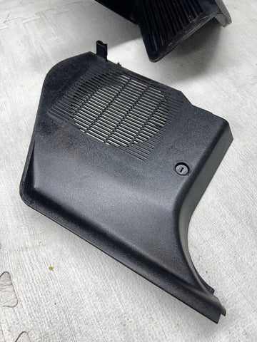 BMW E36 / M3 Black Kick Panels Speaker Covers Dead Pedal Sedan 1960993 8144030