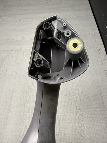 01-06 BMW E46 M3 Brushed Aluminum/Grey Door Trim Armrest Right Front Passenger