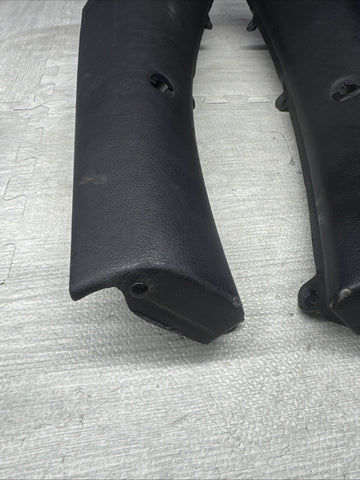 01-06 BMW E46 M3 CONVERTIBLE REAR INTERIOR QUARTER TRIMS COVERS PANELS BLACK