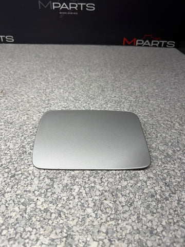 01-06 BMW E46 M3 Rear Fuel Gas Tank Flap Filler Lid Cover Cap Titan Silver OEM