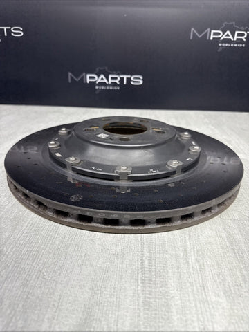 BMW 15-20 F80 F82 F83 M3 M4 Rear Left Driver Brake Rotor Disc Carbon Ceramic