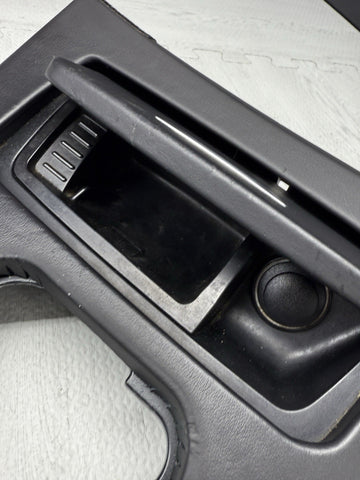 09-13 BMW E93 M3 CONVERTIBLE DCT CIC LEATHER CENTER CONSOLE TRIM