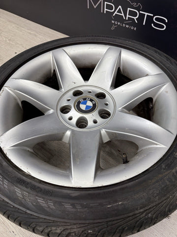 01-03 OEM BMW E39 525 528 530 540 Alloy Rim Wheel 17x8" ET20 Star Spoke Style 81