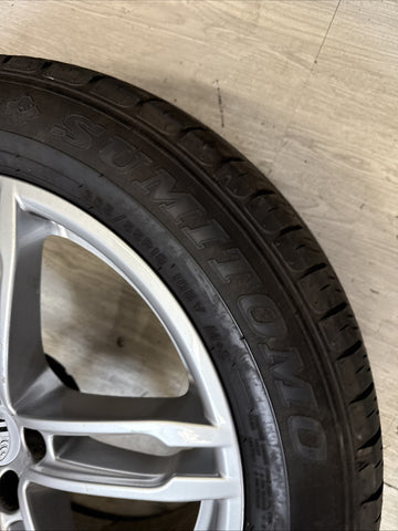 2015-2018 Porsche Macan Front Wheel 19x8 5 Double Spoke W/ Tire