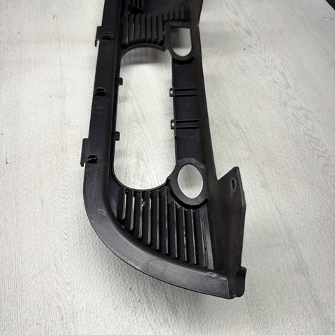 01-06 BMW E46 CONVERTIBLE REAR SEAT ROLLOVER BAR TRIM COVER 8204279 OEM BLACK