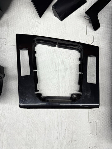 01-06 BMW E46 M3 Coupe Interior Armrests Trim Set Piano Black