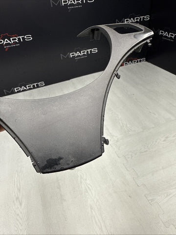 BMW OEM 07-13 E90 E92 E93 325 328 335 Steering Wheel Center Bezel Trim Black