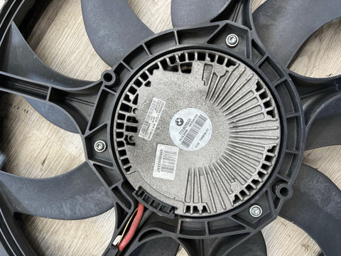 08-13 BMW E90 E92 E93 M3 S65 Engine Radiator Cooling Electric Fan *Housing Crack
