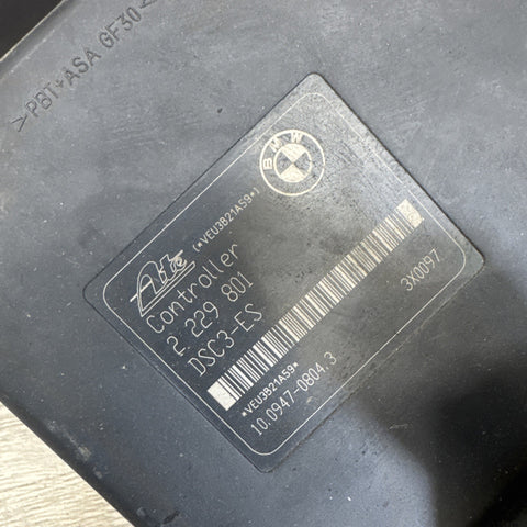 01-02 BMW E46 M3 DSC ABS Stability Anti-Lock Brake Pump Module 34.51-2229801