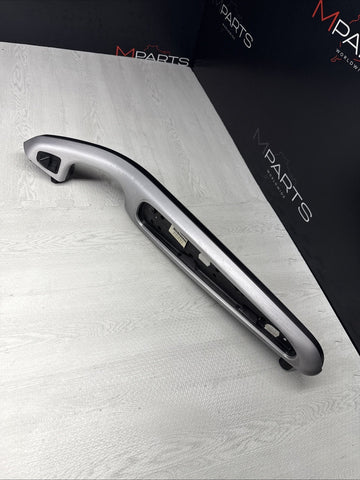 01-06 BMW E46 M3 Brushed Aluminum/Black Door Trim Armrest Front Left Driver