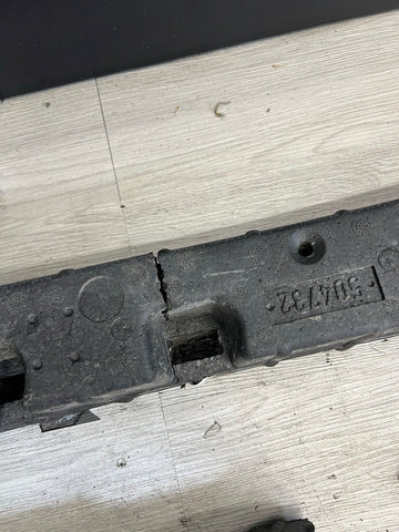 02-06 BMW E46 M3 Front Bumper Rebar Styro Foam Support Complete / Separated