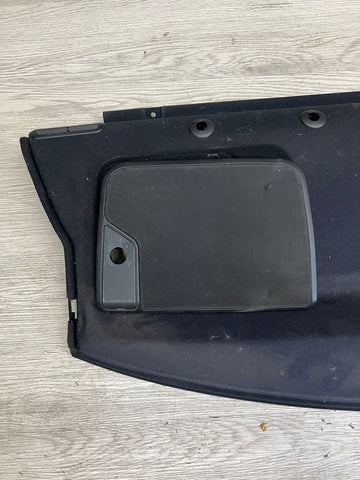 BMW 01-03 E46 M3 Coupe Rear Parcel Shelf Deck Panel Tray Trim OEM Black