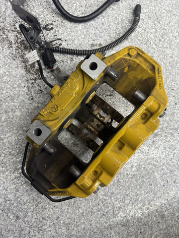 Porsche 22-25 GT4 RS GT4RS Rear Left PCCB Caliper Assembly OEM Yellow