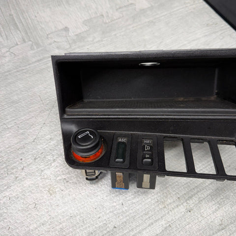 90–99 BMW E36 3-SERIES FRONT CENTER CONSOLE SWITCH PANEL ASC Hi-Fi OEM 1977231