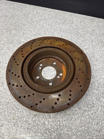 08-13 BMW E90 E92 E93 M3 Rear Left & Right Ventilated Brake Disc Rotor Set