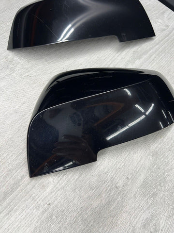 BMW 1 2 3 4 Series F30 F31 F32 Wing Mirror Covers Pair Black OEM