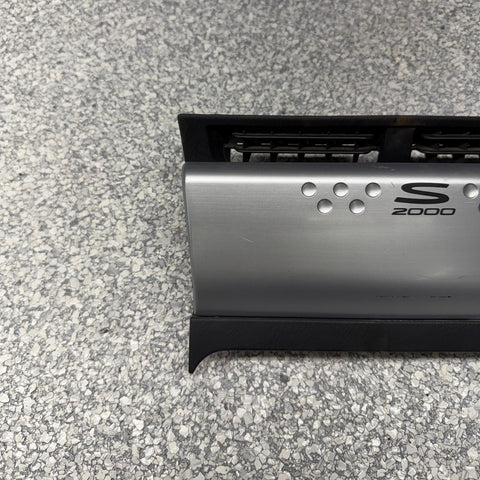 00-09 Honda S2000 Radio Surround Trim Door with Vents OEM 77250-S2A-0130