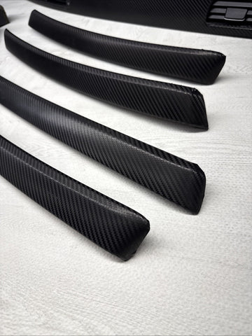 08-13 BMW E92 E93 M3 Interior Trim Set Carbon Leather Carbon Fiber Wrapped
