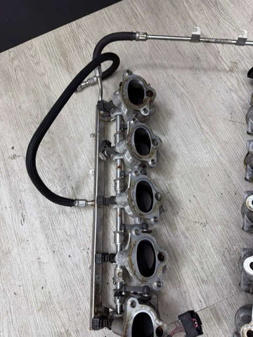 06-10 BMW E60 E63 E64 M5 M6 S85 V10 ITB Throttle Bodies Body Set Complete OEM