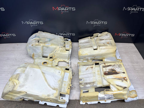 01-06 BMW E46 M3 Convertible Front & Rear Black Floor Carpets Interior OEM