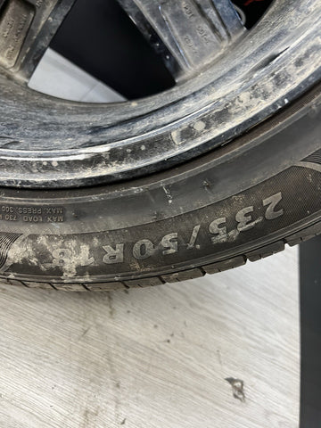 18” 2024 2025 FORD MUSTANG 18x8 5 SPOKE WHEEL RIM Factory Oem Black PR3C1007AA