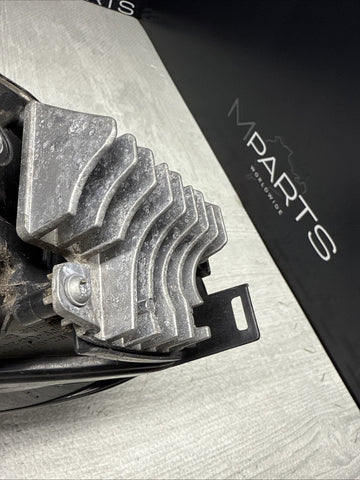 BMW 21-24 G80 G82 G83 M3 M3 LEFT DRIVER LASER BLACK HEADLIGHT OEM *DAMAGED