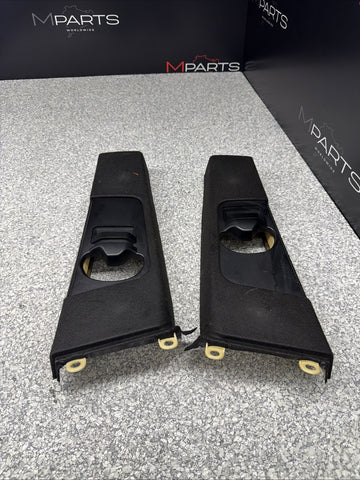 BMW E46 M3 Coupe B Pillars Trims Cover Black 330ci 325ci 328ci