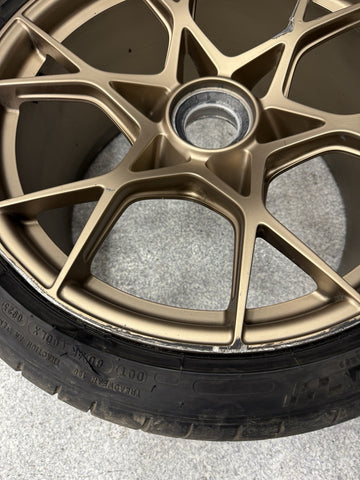 OEM Porsche 718 GT4RS GT4 RS Cayman 20" Wheel Rim 20x11 Rear 9GT601025E