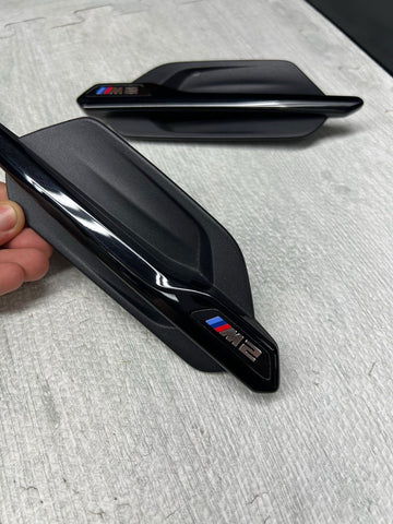 Genuine BMW F87 M2 Gloss Black Side Fender Grilles
