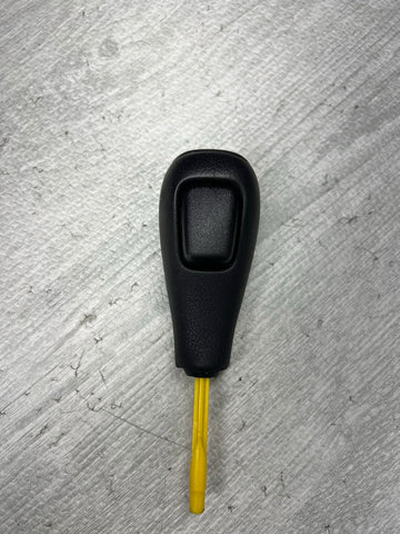 07-13 BMW E92 E93 328 335 Automatic Gear Shift Knob Lever Leather Chrome OEM