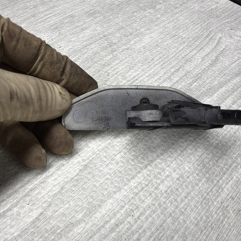 01-06 BMW E46 M3 Right Passenge Head Light Washer Jet Cover 8256180 Alpine White