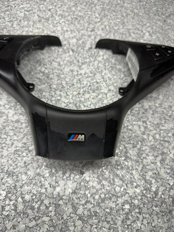 04-10 BMW E60 E63 E64 M5 M6 SMG Steering Wheel Trim Control Switches OEM