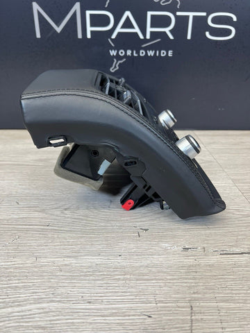 OEM BMW F06 650 M6 Interior Central Console Rear Vent AC Grille Leather Trim